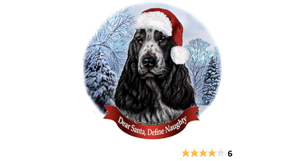 blue roan cocker spaniel gifts