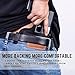 CCHOLSTER Ultimate Comfortable IWB Holster | Quick Draw Concealed Gun Holster | One Holster Fits Most Pistols Revolvers, Right Hand, Black