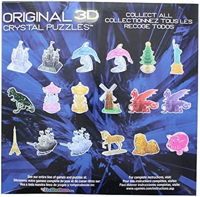 Deluxe Crystal Puzzle Dragon Blue