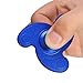 Boomerang Shape Figit Spinner Toy DolTec Aluminium alloy High Speed Table & Hand Spinner EDC Focus Toy Relieve Stress, Anxiety, ADHD, and Boredom (Blue)
