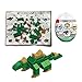 Jofan 6 in 1 Dinosaur Building Blocks Toys Jumbo Easter Eggs with Toys Inside for Kids Boys Girls Easter Gifts Easter Basket Stuffers Fillers