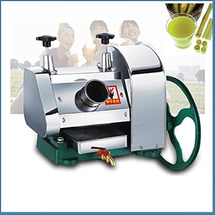 CGOLDENWALL - Exprimidor manual de caña de azúcar (acero inoxidable): Amazon.es: Hogar