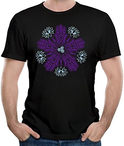 Men's Cool Worldly Symbols 2016 Cotton Premium Short Sleeve Tee Shirt