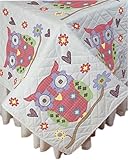 Fairway Owl Stamped Quilt Blocks (6 Pack), 18