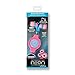 ReTrak Retractable Stereo Earbuds, Neon Pink/Blue (ETAUDNPKBU)