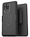 Encased Galaxy S20 Ultra Belt Clip Case (2020 DuraClip) Ultra Slim Cover with Holster (Samsung S20 Ultra 6.9) Black