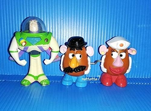 Amazon Disney Mcdonalds Toy Story Buzz Potato Head トイストーリー バズ Mr ポテトヘッド ミセスポテトヘッド フィギュア ディズニー 303 おもちゃ ホビー