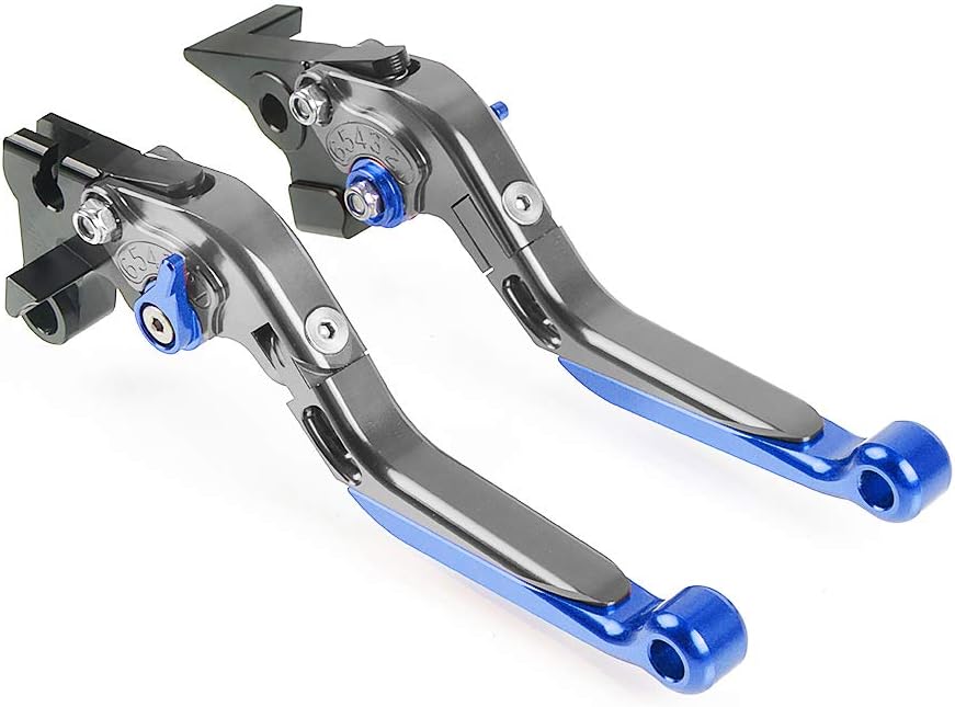 Leviers Pliables Et Réglables CNC Pour Kawasaki Vulcan S 650 (2015-2022) - Noir