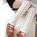 Binmer(TM)Winter Outdoor Fashion Warm Cable Knit Leg Warmers Foot Glove (A)