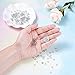 Pandahall 10g/160pcs Double Loops Round Split Jump Rings Wire Connector for Keychains Charm 304 Stainless Steel Color 5x1.2mm