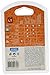 DYMO LetraTag Labeling Tape for LetraTag Label Makers, Black Print on Blue Plastic Tape, 1/2'' W x 13' L, 1 roll (91335)