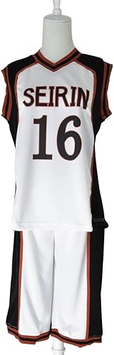 Amazon 黒子のバスケ テツヤ二号 誠凛高校 背番号 16 ユニフォーム 風 コスチューム 衣装 Lサイズ C54l コスプレ 仮装 通販