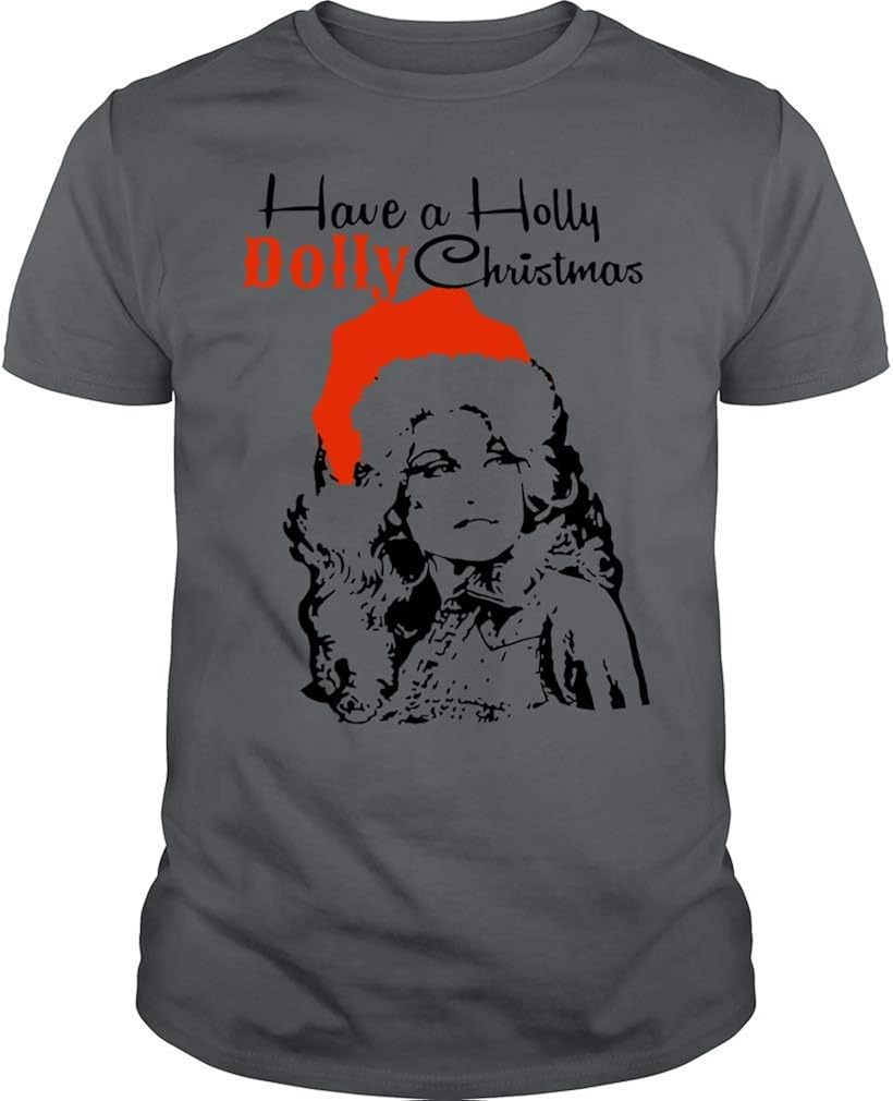 a holly dolly christmas shirt