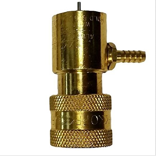 USA Premium Store Oxygen Regulator with 1/4" Hose Barb for Disposable Oxygen Tank - Wort Aeration
