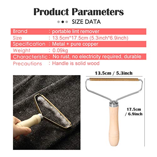 Ninge New Lint Roller,Upgraded Version Portable Lint Remover,Pet Hair