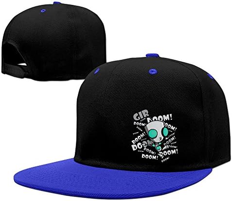 Casual Casual Invader Zim Cartoon Gir Role Poster Sporting Cap Hats RoyalBlue