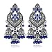 Kofun Earrings, Retro Indian Bollywood Kundan Jhumka Jhumki Drop Earrings Gypsy Fashion Jewelry