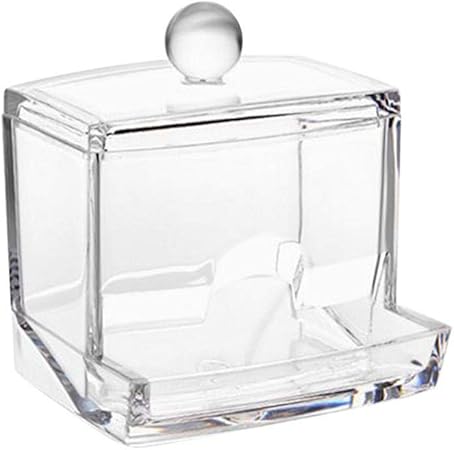 Organizador de Maquillaje de mármol | 1 unid acrílico algodón hisopo