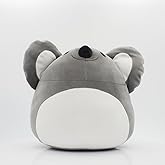 SIP WITH ME SRM Entertainment Trend Zoo Squishy Koala Plush, Stuffed Animal Toys, Plushies for Girls or Boys, Soft Pillow Friend, Birthday Gifts, Cute Stuffed Animals, 10 inch