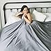 HomeSmart Products Premium Bamboo Weighted Blanket Cover with Cool Touch Soft Fabric - Fits 60