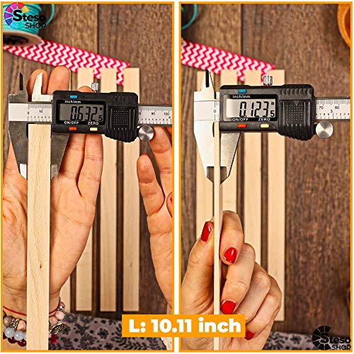 Popsicle Stick Assorted Sizes Wooden Jumbo Popsicle Stick Craft for