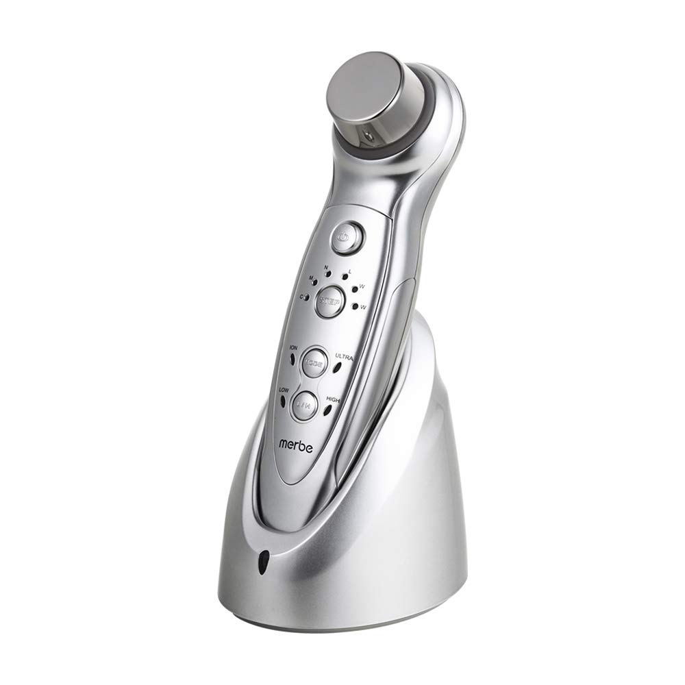 Lotts Merbe Ultrasonic Galvanic Ion Face Massager Wrinkle Care (FREE Voltage): Beauty