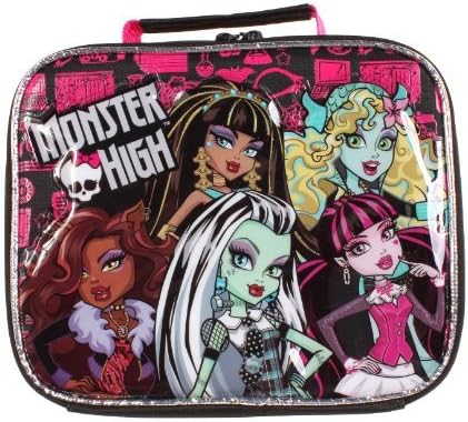 Monster High 5 Character Soft Lunch Tote