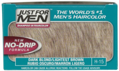 Just For Men Original Formula Men's Hair Color, Dark Blond Lightest Brown (Pack of 3)
