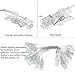 YUNICUS LED String Lights with Photo Clips Battery Operated Indoor Outdoor Decorative Fairy Lights for Bedroom, Patio, Dorm Room,Birthday, Wedding, Party, with 20 LEDs (2 Pack,10 LEDs Each)