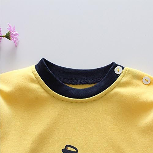 2pcs Toddler Boy Clothes Sets Baby Outfits Infant Pajamas Long Sleeve Shirt Pants Spring