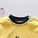 Toddler Boy Clothes Sets Baby Outfits Infant Pajamas Long Sleeve Shirt Pants Cars Yellow 24 Months 2T