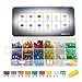 150pcs ATO/APR / ATC Blade Car Fuses Assortment Kit Standard Fuse 2A 3A 5A 7.5A 10A 15A 20A 25A 30A Assorted Auto Cars Boat Truck SUV Automotive Replacement w/Fuses In-Line Holder TAP Adapter