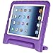 Afranker Ipad 5/Air Shockproof Case Light Weight Kids Case Super Protection Cover Handle Stand Case for Kids Children for Apple Ipad 5/Air Purple