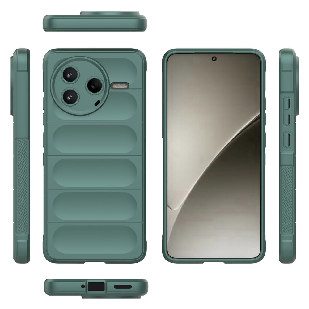 Elubugod Compatible with Xiaomi Poco F7 Pro 5G Case