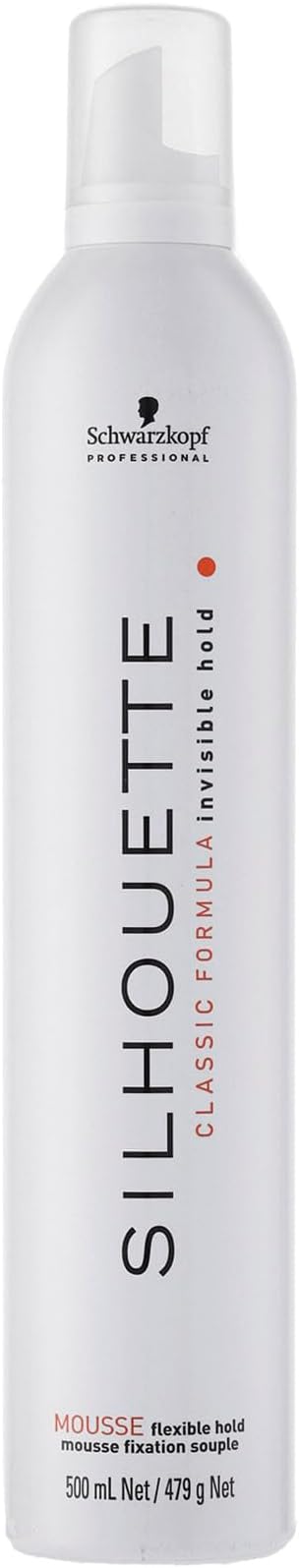 Schwarzkopf Silhouette Flexible Hold Mousse 500ml Professional Hair Styling