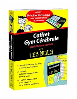 Amazon Fr Coff Gym Cerebrale Pr Les Nuls Conti Nicolas Livres