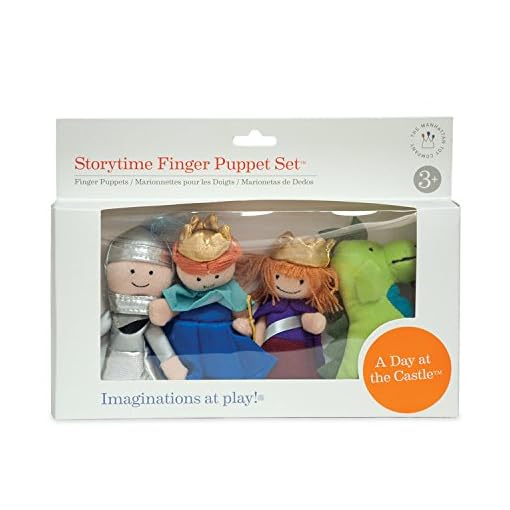 Manhattan Toy Storyime A Day at the Castle Finger Puppet Set - Image 4