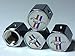 Ford MUSTANG Anti-Theft Tire Valve Stem Caps 4 pcs (white)