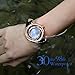 Dictac Wrist Watch Women Fashion Analog Black Leather Leisure Dress Watch