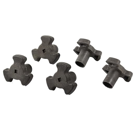 sourcing map Horno Microondas Plato Giratorio Guía De Rodillo ...