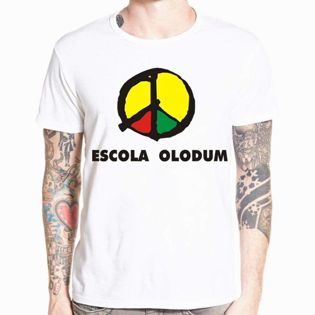  Escola Olodum S Printing S Funny Short Sleeves Shirts