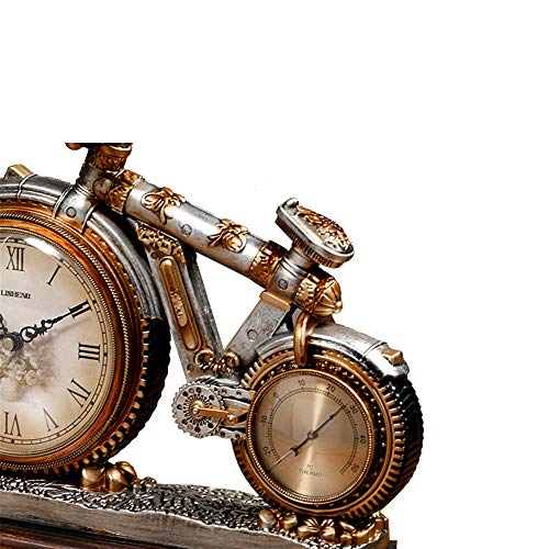 Antique Bicycle Table Clock - Image 4