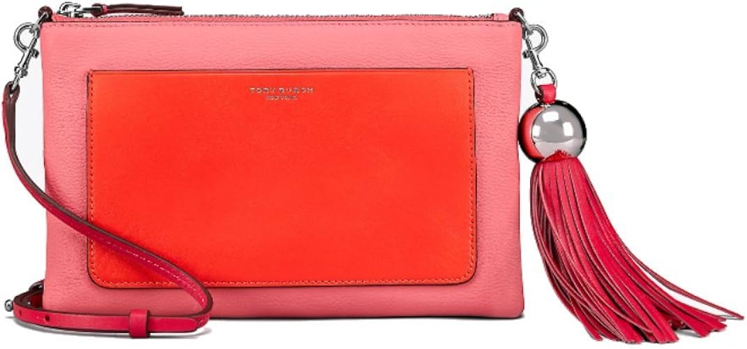 tory burch leather tassel crossbody