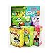 AndicAge 60pcs Kids Bandages Cartoon Adhesive Bandages Protect Scrapes and Cuts Owl Cake Pirate Frog Insect Cute Pattern 2 Size