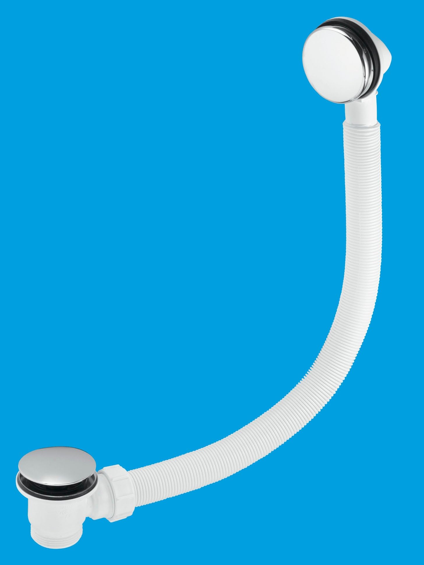 McAlpine CBWF70CB 1.5 Inch Bath Clicker Waste with Overflow