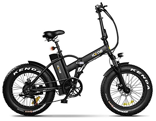 giordanoshop Fat-Bike Bicicletta Elettrica Pieghevole a Pedalata Assistita  20\
