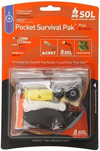Survive Outdoors Longer Pocket Survival Pak Plus, 0.6 Pound by Survive Outdoors Longer