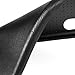 O-CONN Case Compatible iPhone X, Skin-Friendly PU Case (Man-Made Leather) Shockproof of Heavy Duty Full Protective, No Fingerprints and Easy Clean-Black(Vintage Pattern)