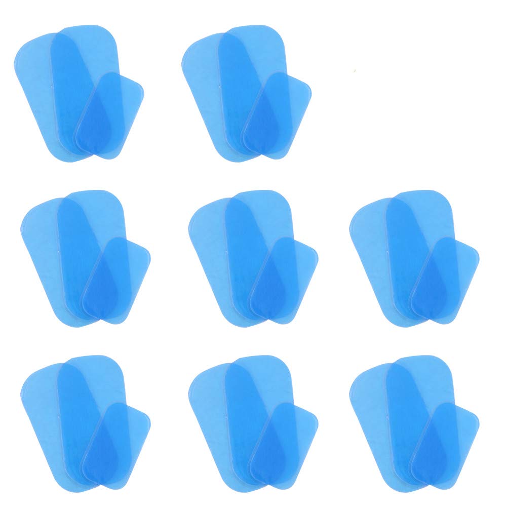 Winterworm 24Pcs Gel Pad for Hip Muscle ABS Trainer Pad Buttock Muscle Toner Replacement Gel Sheet for Fitness Electric Stimulators