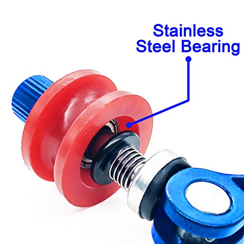 SABLUE Bicycle Bike Chain Keeper Holder Dummy Sleeping Hub Tool (03 Blue)